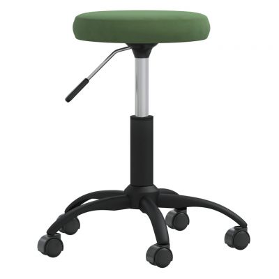Gossi scaun de bucatarie, verde inchis, catifea
