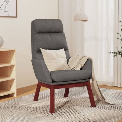 Gossi scaun de relaxare, gri deschis, material textil