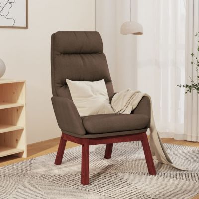 Gossi scaun de relaxare, gri taupe, material textil