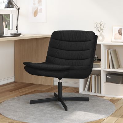 Gossi scaun pivotant negru poliester standard pivotant