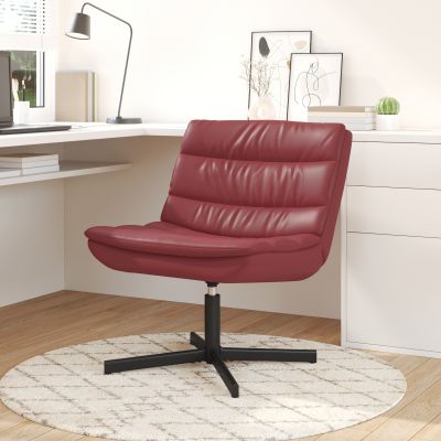 Gossi scaun pivotant rosu vin piele sintetica standard pivotant