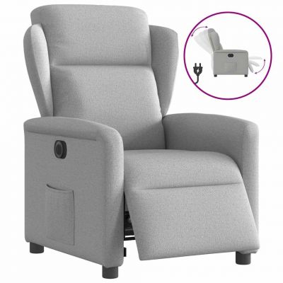 Gossi scaun reclinabil electric cloud grey fabric