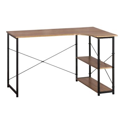 Birou de colt Merlin, Pako World, Stejar, 120x73x75 cm