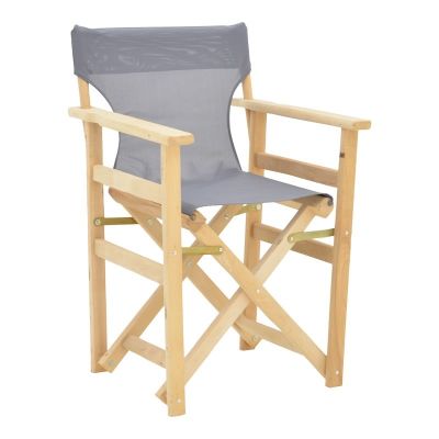 Cadru scaun regizor Kompa, Lemn de fag, Culoare lemn, 56.5x54x88 cm