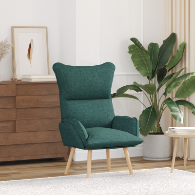 Fotoliu relaxant Gossi verde inchis fabric