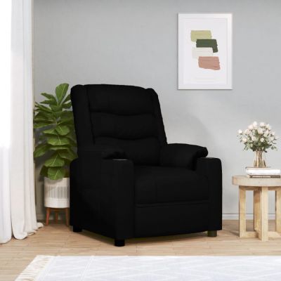 Gossi fotoliu de masaj electric, negru, piele ecologica