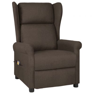 Gossi fotoliu de masaj, maro inchis, material textil