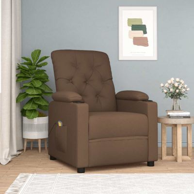 Gossi fotoliu de masaj, maro, material textil