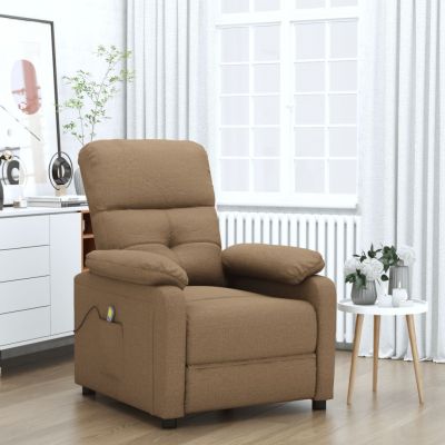 Gossi fotoliu de masaj, maro, material textil