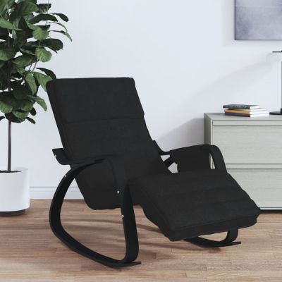 Gossi scaun balansoar, negru, material textil