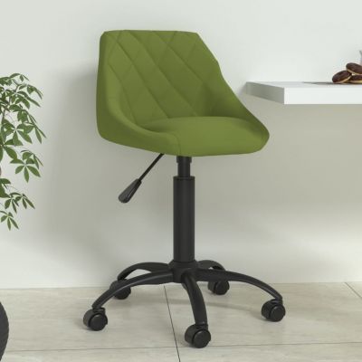 Gossi scaun de bucatarie, verde deschis, catifea