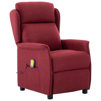 Gossi scaun de masaj rosu vin din material textil