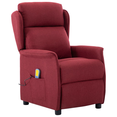 Gossi scaun de masaj rosu vin din material textil