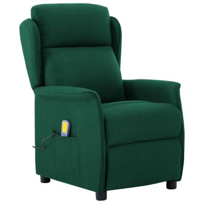 Gossi scaun de masaj verde inchis din tesatura