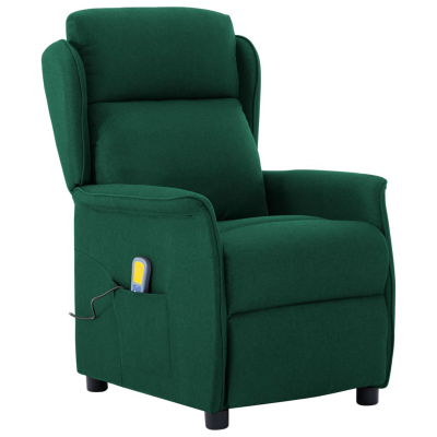 Gossi scaun de masaj verde inchis din tesatura