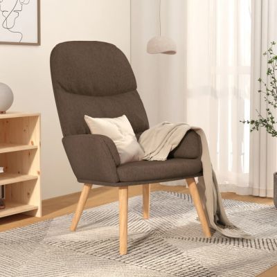 Gossi scaun de relaxare, gri taupe, material textil