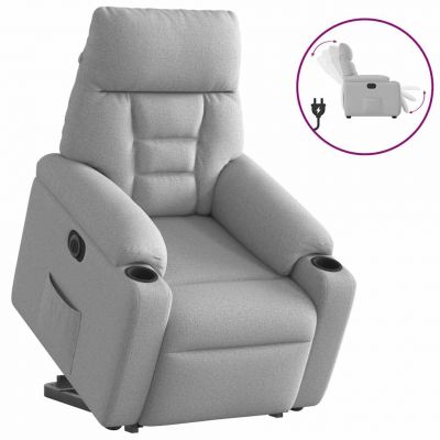 Gossi scaun reclinabil electric, tesatura gri nor