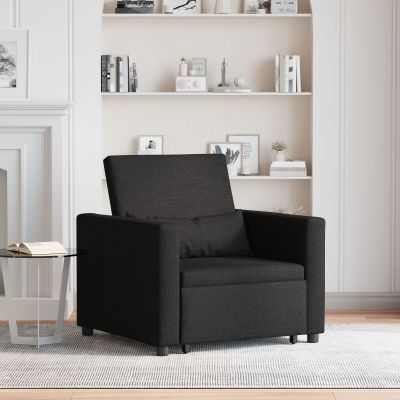 Gossi sofa convertible 3 in 1 fotoliu singur negru