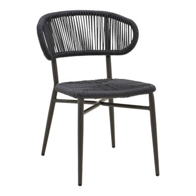 Scaun Agus, Pako World, Negru, 55x63x77 cm