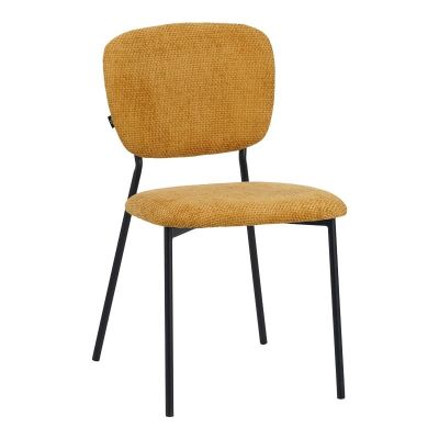 Scaun Cathair, Pako World, Mustar, 48x53x82 cm