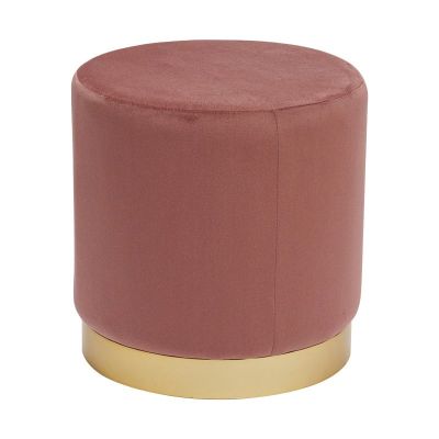 Scaun Dash, Pako World, Catifea, Mar pudred-Auriu, 35x35x35 cm