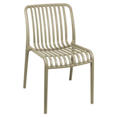 Scaun de bar Laudre pakoworld pp in nuanta Crem 56x36x87cm