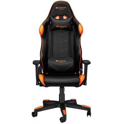 Scaun Gaming Canyon Deimos (Negru/Portocaliu)