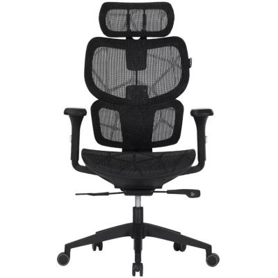 Scaun gaming CANYON Ventra MOCH01 Mesh, reglabil,  Negru