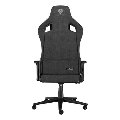 Scaun gaming Genesis TRIT 660, 2 pernute, reglabil, Manere 2D, Negru/Gri