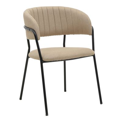 Scaun Morel, bej, 55x55x76 cm