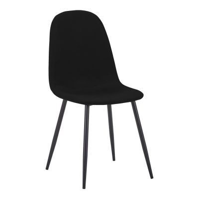 Scaun Bella Negru 43x52x88 cm