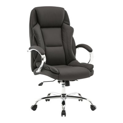 Scaun birou managerial Verxian Pako World Negru 70x68x116 cm