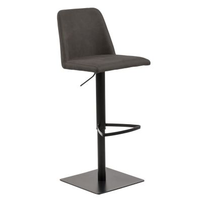 Scaun de bar gri antracit cu înălțime ajustabilă (înălțime șezut 78,5 cm) Avanja – Actona