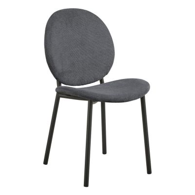 Scaun de dining gri antracit Cliff – Actona