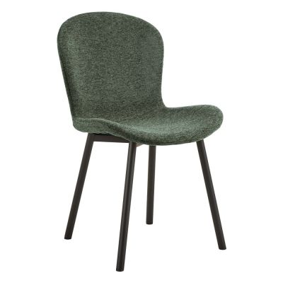 Scaun de dining verde închis Esra – Actona