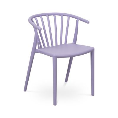 Scaun de grădină mov lavandă din plastic Capri – Bonami Essentials