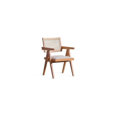 Scaun, Fairfax, Carina, 51x76x52 cm, Natural