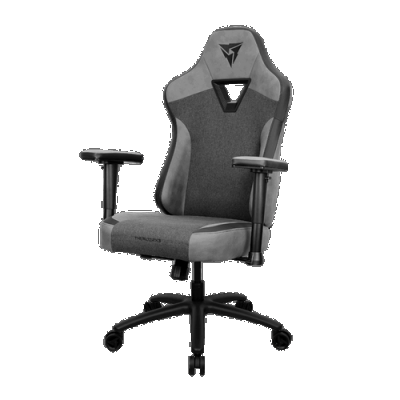 Scaun Gaming Ergonomic ThunderX3 EAZE LOFT, Max 125 kg, Cotiere 2D, Suport lombar si gat din spuma, Mecanism SYNC4 (Negru)