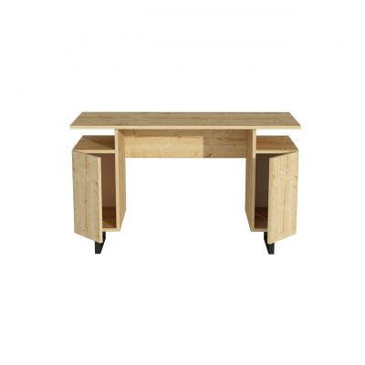 Set de scaune, Beckley, Rubi, MDF , Gri/Negru