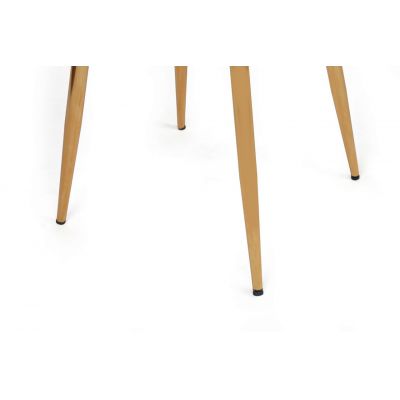 Set de scaune, Nmobb, Kuşaklı-211 V4, Metal, Negru
