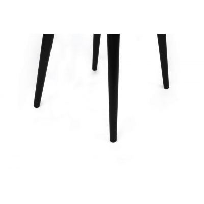 Set de scaune, Nmobb, Tutku-304 V4, Metal, Bej/Negru