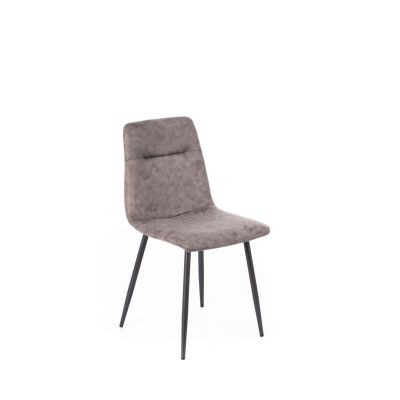 STONES SCAUN DIN PIELE ARTIFICIALA 48.5cm X 49cm H. 88cm | Aosom Romania