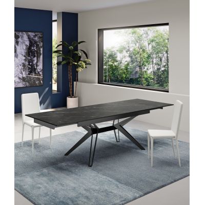 STONES Scaun din piele ecologică 40cm X 42cm H. 96cm | Aosom Romania