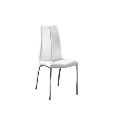 STONES Scaun din piele ecologică 43cm X 44cm H. 92cm | Aosom Romania