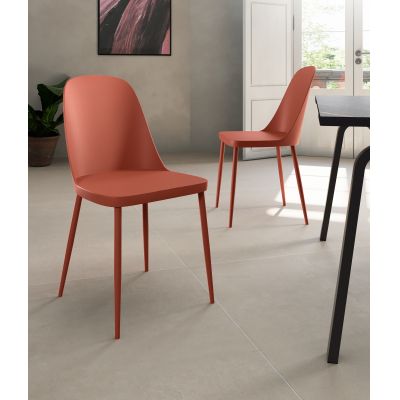 STONES Scaun din polipropilenă 46cm X 55cm H. 80cm | Aosom Romania