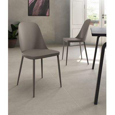 STONES Scaun din polipropilenă 46cm X 55cm H. 80cm | Aosom Romania
