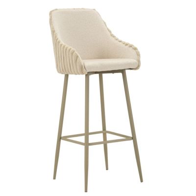 Mauro Ferretti Scaun De Bar Alaska -A- Set 2 Bucăți Cm 52X46X111 (Înălțime Șezut Cm 78) | Aosom Romania