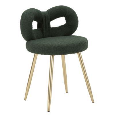 Mauro Ferretti Scaun Mini Ilary Verde Cm Ø 40X67 (Inaltime Sezut Cm 46) | Aosom Romania