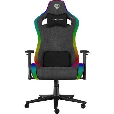 Scaun gaming Genesis TRIT 660 RGB Black/Gray