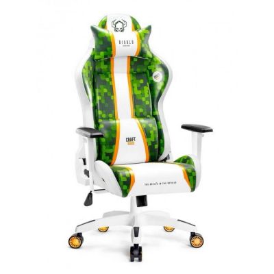 Scaun Gaming X-ONE 2.0 King Craft Alb